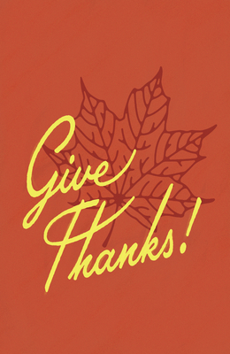 Give Thanks! (25-Pack) Cover Image