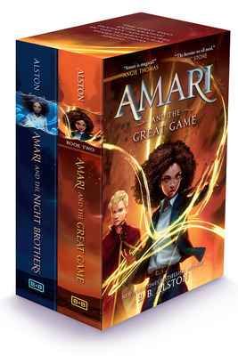 Amari 2-Book Hardcover Box Set: Amari and the Night Brothers, Amari and the Great Game (Supernatural Investigations) By B. B. Alston Cover Image