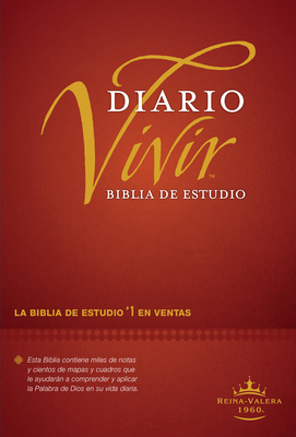 Biblia de Estudio del Diario Vivir Rvr60 By Tyndale (Created by) Cover Image