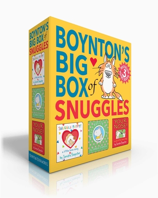 Boynton's Big Box of Snuggles (Boxed Set): Snuggle Puppy!; Belly Button Book!; Your Nose! (Boynton on Board)