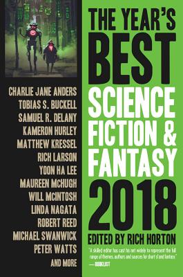 Cover for The Year's Best Science Fiction & Fantasy 2018 Edition