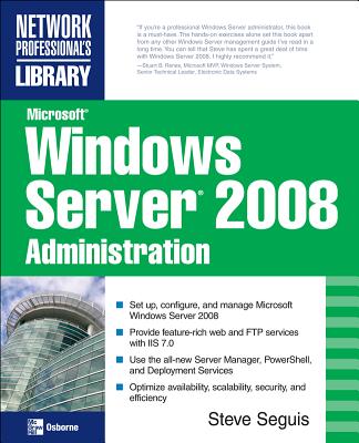 Microsoft Windows Server 2008 Administration Cover Image