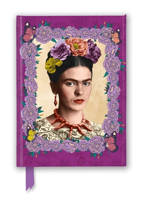 Frida Kahlo Purple (Foiled Journal) (Flame Tree Notebooks) Cover Image