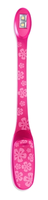 Flexilight Xtra Pink Flowers (Booklight) [With Battery] By Thinking Gifts (Created by) Cover Image