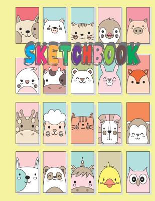 Sketchbook for kids: Children Sketch Book for Drawing Practice