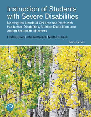 Instruction of Students with Severe Disabilities, Pearson Etext -- Access Card Cover Image