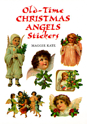 Old-Time Christmas Angels Stickers (Dover Stickers) Cover Image