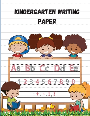 Kindergarten writing paper Cover Image
