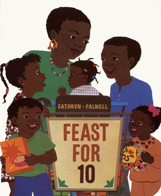 Feast for 10 Board Book By Cathryn Falwell Cover Image