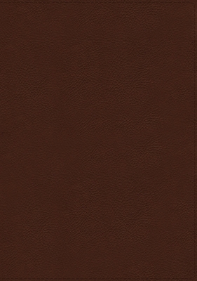Kjv, Thompson Chain-Reference Bible, Genuine Leather, Calfskin, Brown, Red Letter, Thumb Indexed, Comfort Print Cover Image