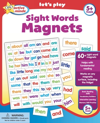 Active Minds Sight Words Magnets By Sequoia Children's Publishing Cover Image