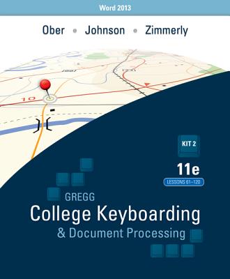 Ober: Kit 2: (Lessons 61-120) W/ Word 2013 Manual Cover Image