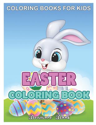Easter Coloring Book: Coloring Book for Kids with Fun, Easy, Coloring Pages Cover Image