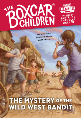 The Mystery of the Wild West Bandit (The Boxcar Children Mysteries #135) Cover Image