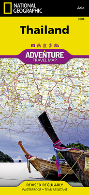 Thailand Map (National Geographic Adventure Map #3006)