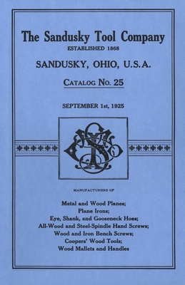 Sandusky Tool Co. 1925 Catalog: Catalog No. 25, September 1st, 1925 Cover Image
