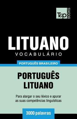 Vocabulário Português Brasileiro-Lituano - 3000 palavras Cover Image