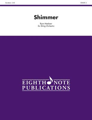 Shimmer: Conductor Score & Parts (Eighth Note Publications) Cover Image