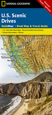 U.S. Scenic Drives Map (National Geographic Guide Map)