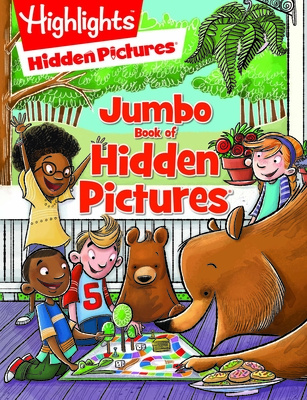 Jumbo Book of Hidden Pictures: Jumbo Activity Book, 200+ Seek-and-Find Puzzles, Classic Black and White Hidden Pictures Puzzles, Highlights Puzzle Book for Kids (Highlights Jumbo Books & Pads)