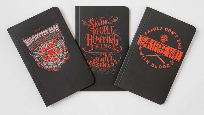 Supernatural Pocket Notebook Collection (Set of 3) (Science Fiction Fantasy) Cover Image