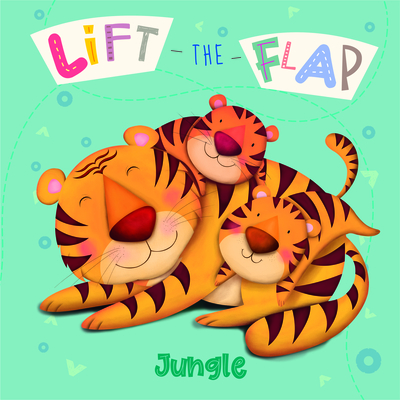 Lift-The-Flap Jungle By Kirsty Taylor, Viviana Garbofoli (Illustrator) Cover Image