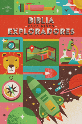 RVR 1960 Biblia para niños exploradores, multicolor tapa dura Cover Image