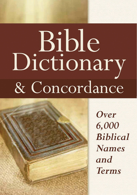Bible Dictionary & Concordance Cover Image