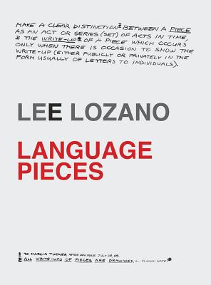 Lee Lozano: Language Pieces Cover Image