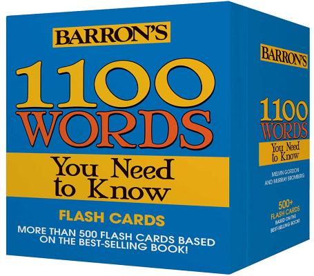 1100 Words You Need to Know Flashcards By Melvin Gordon, Murray Bromberg Cover Image