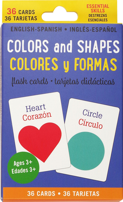 Bilingual Colors & Shapes Flash Cards (English/Spanish)  Cover Image