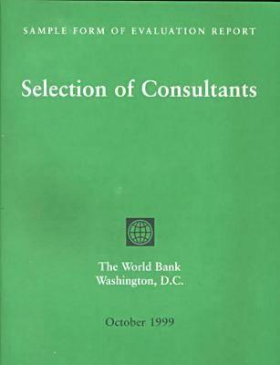 Sample Form of Evaluation Report: Selection of Consultants Cover Image