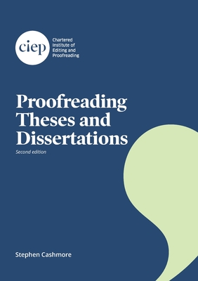 Proofreading Theses and Dissertations Cover Image