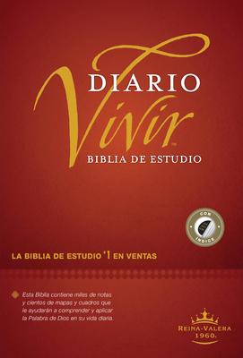 Biblia de Estudio del Diario Vivir Rvr60 Cover Image