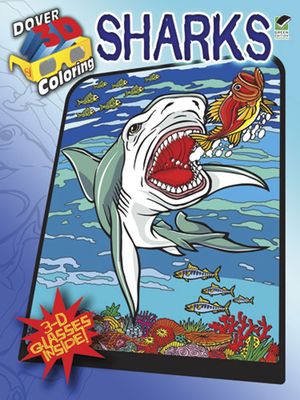 Sharks [With 3-D Glasses] (Dover Sea Life Coloring Books)