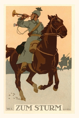 Vintage Journal German War Poster, Zum Sturm By Found Image Press (Producer) Cover Image
