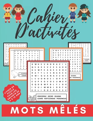 Cahier D'activités mots mêlés: Puzzle pour enfants de 5 à 10 ans, Livre  d'activités pour enfants avec recherches de mots, recherche de mots de  fruit (Paperback)