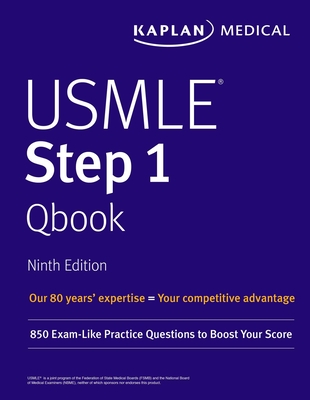 USMLE Step 1 Qbook (USMLE Prep) By Kaplan Medical Cover Image