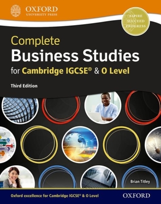 Cie Complete Igcse Business Studies 2nd Edition Book: With Website Link Cover Image