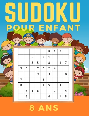 livre de jeux enfant 8 ans - Sudoku: Facile pour les enfants de 6-8 ans,  cahier