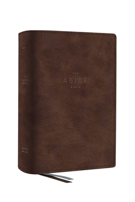 The Net, Abide Bible, Leathersoft, Brown, Comfort Print: Holy Bible By Taylor University Center for Scripture E (Editor), Thomas Nelson Cover Image
