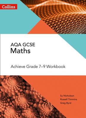 Collins GCSE Maths – GCSE Maths AQA Achieve Grade 7-9 Workbook Cover Image