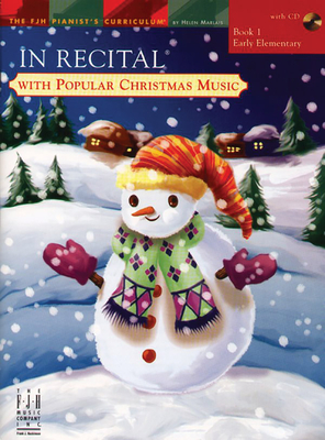 In Recital(r) with Popular Christmas Music, Book 1 Cover Image