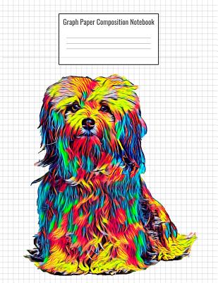 Graph Paper Composition Notebook: Quad Ruled 5 Squares Per Inch, 110 Pages, Maltese Dog Cover, 8.5 X 11 Inches / 21.59 X 27.94 CM