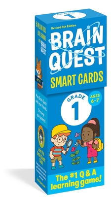 Brain Quest 1st Grade Smart Cards Revised 5th Edition (Brain Quest Smart Cards) By Workman Publishing, Chris Welles Feder (Text by), Susan Bishay (Text by) Cover Image