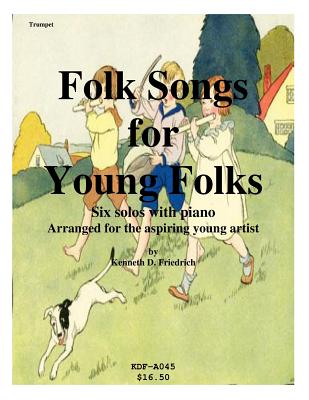 Folk Songs for Young Folks - trumpet and piano Cover Image