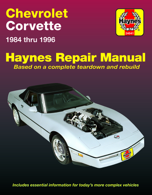 Chevrolet Corvette 1984 thru 1996 Haynes Repair Manual Cover Image