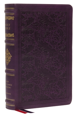 Nkjv, Personal Size Reference Bible, Sovereign Collection, Leathersoft, Purple, Red Letter, Thumb Indexed, Comfort Print: Holy Bible, New King James V Cover Image