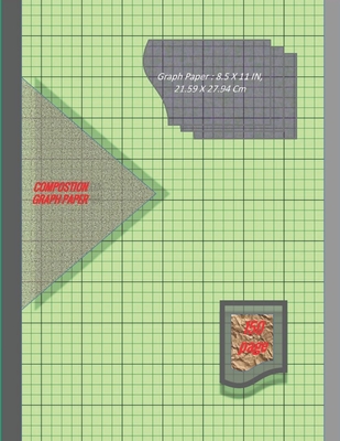 Graph Paper Notebook 8.5 x 11 IN, 21.59 x 27.94 cm: 1/4 inch thin (0.5pt) &1 inch thicker (1pt) light gray grid lines perfect binding, non-perforated, Cover Image