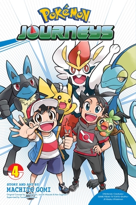 Pokémon Journeys, Vol. 4 By Machito Gomi Cover Image